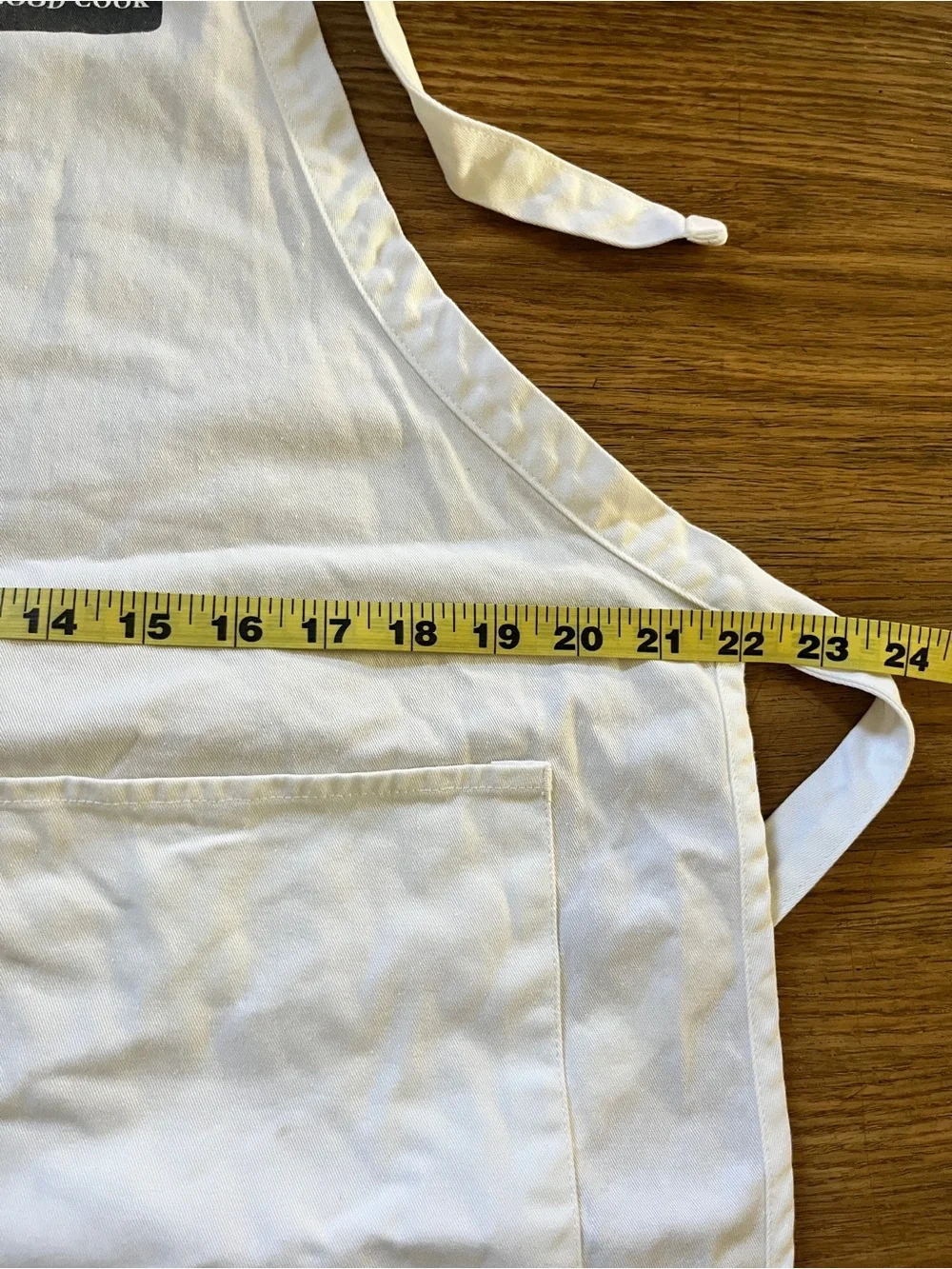 Broadway Musical Book of Mormon White Apron Elder Goodcook Unisex Merch OS